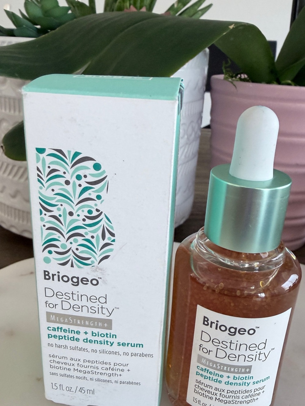 Briogeo Destined for Density Caffeine + Biotin Peptide Serum -